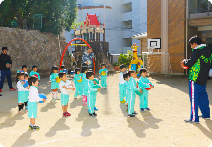 体育あそびの写真